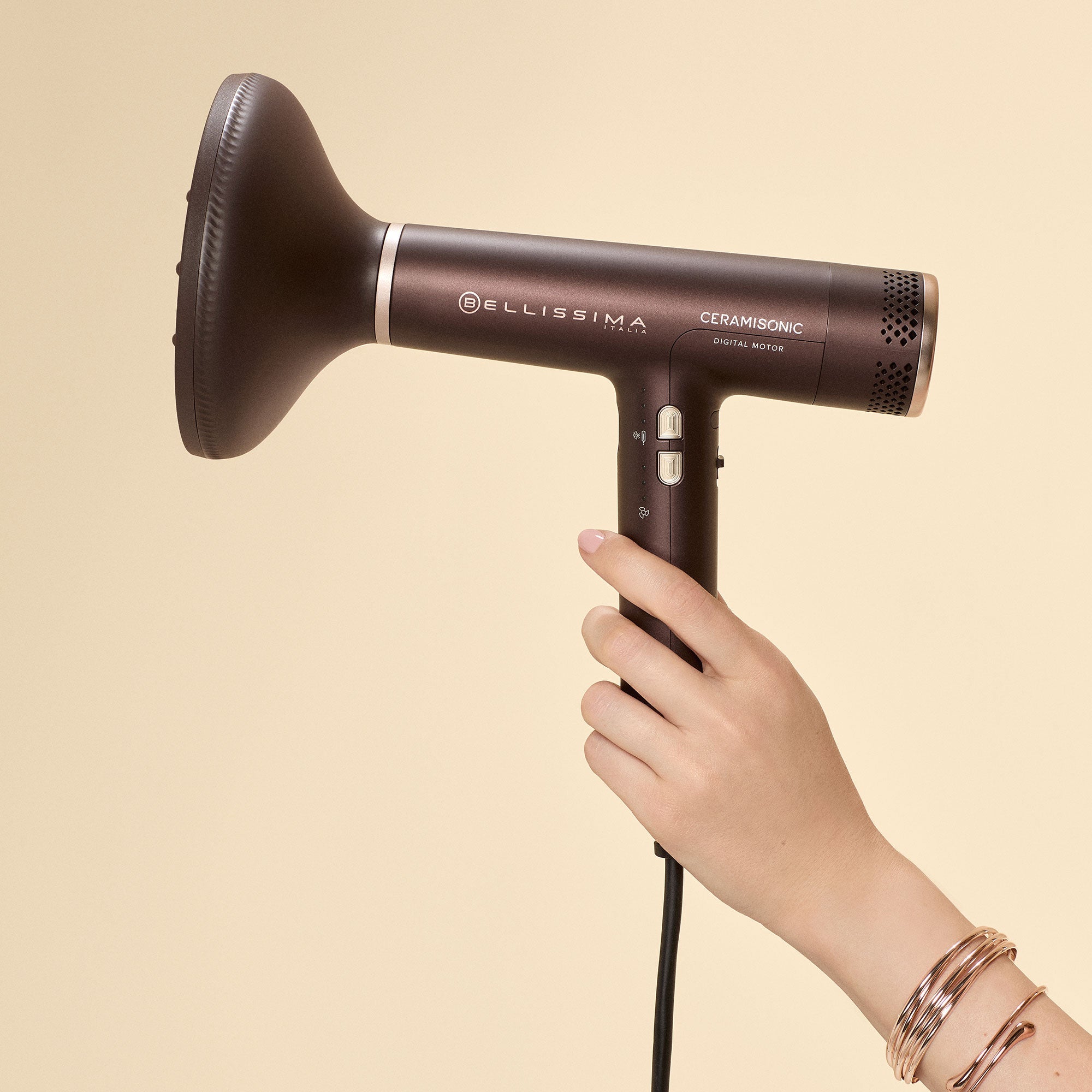 Asciugacapelli digitale con calore buono Ceramisonic®
