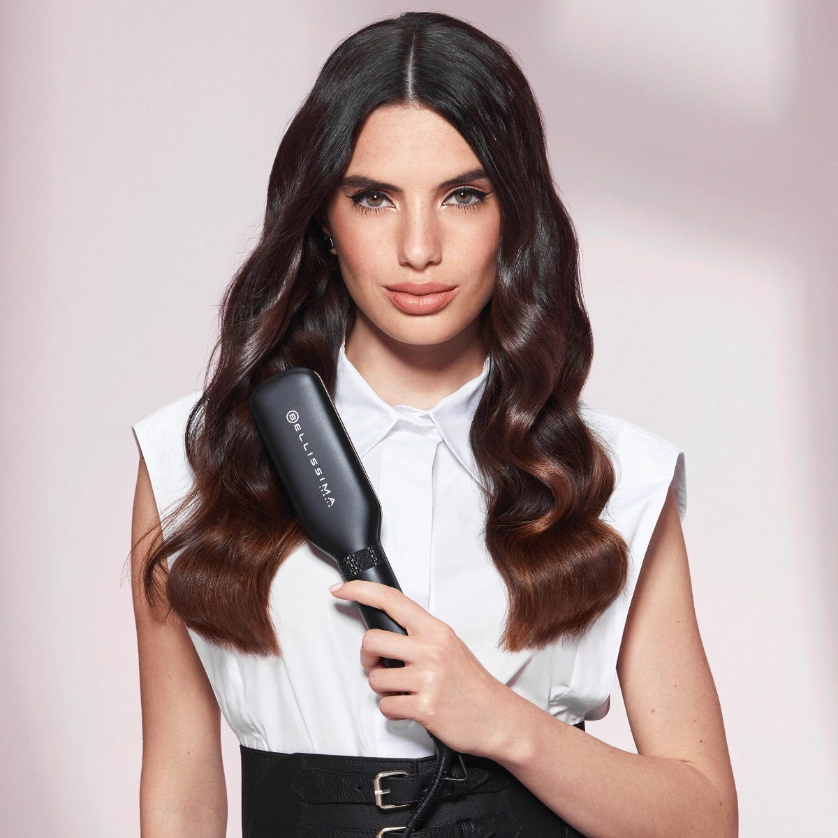 Piastra extra large per capelli lunghi e ionizzatore XL Ion