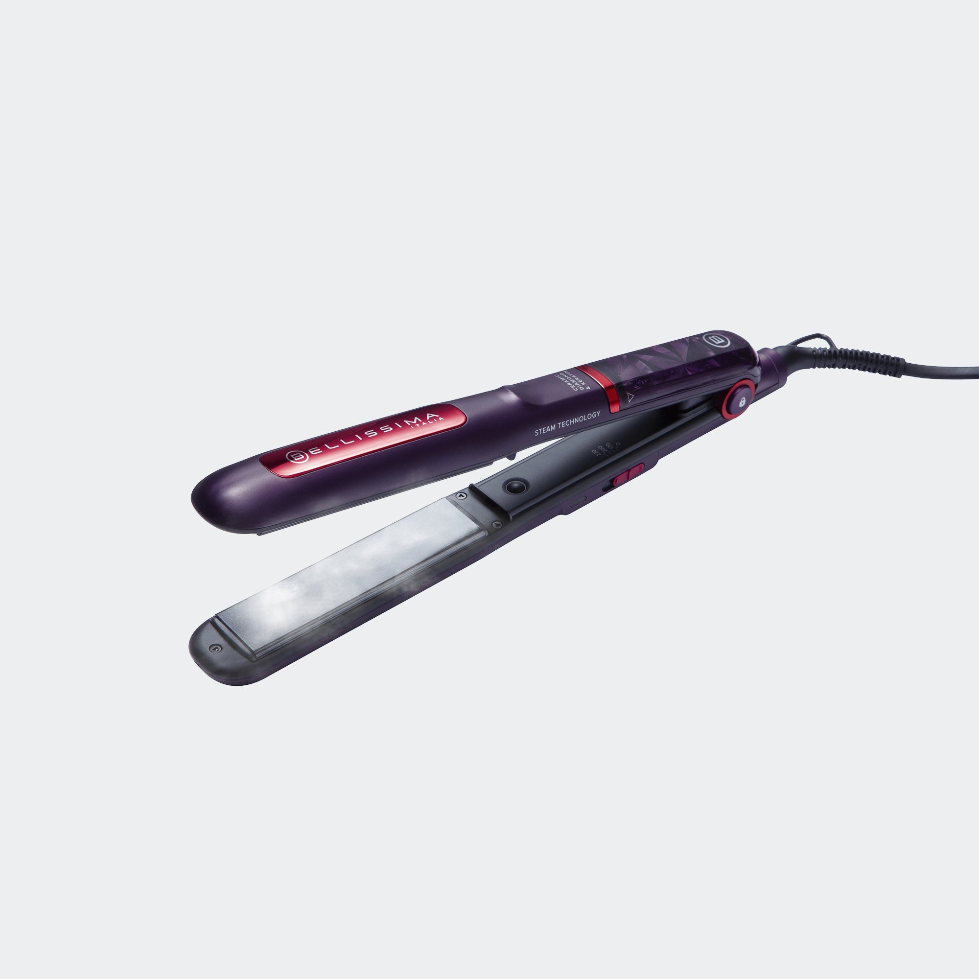 Kit piastra a vapore con Ceramic Diamond & Keratin Cyber Glam® e asciugacapelli professionale con ioni P3 3400
