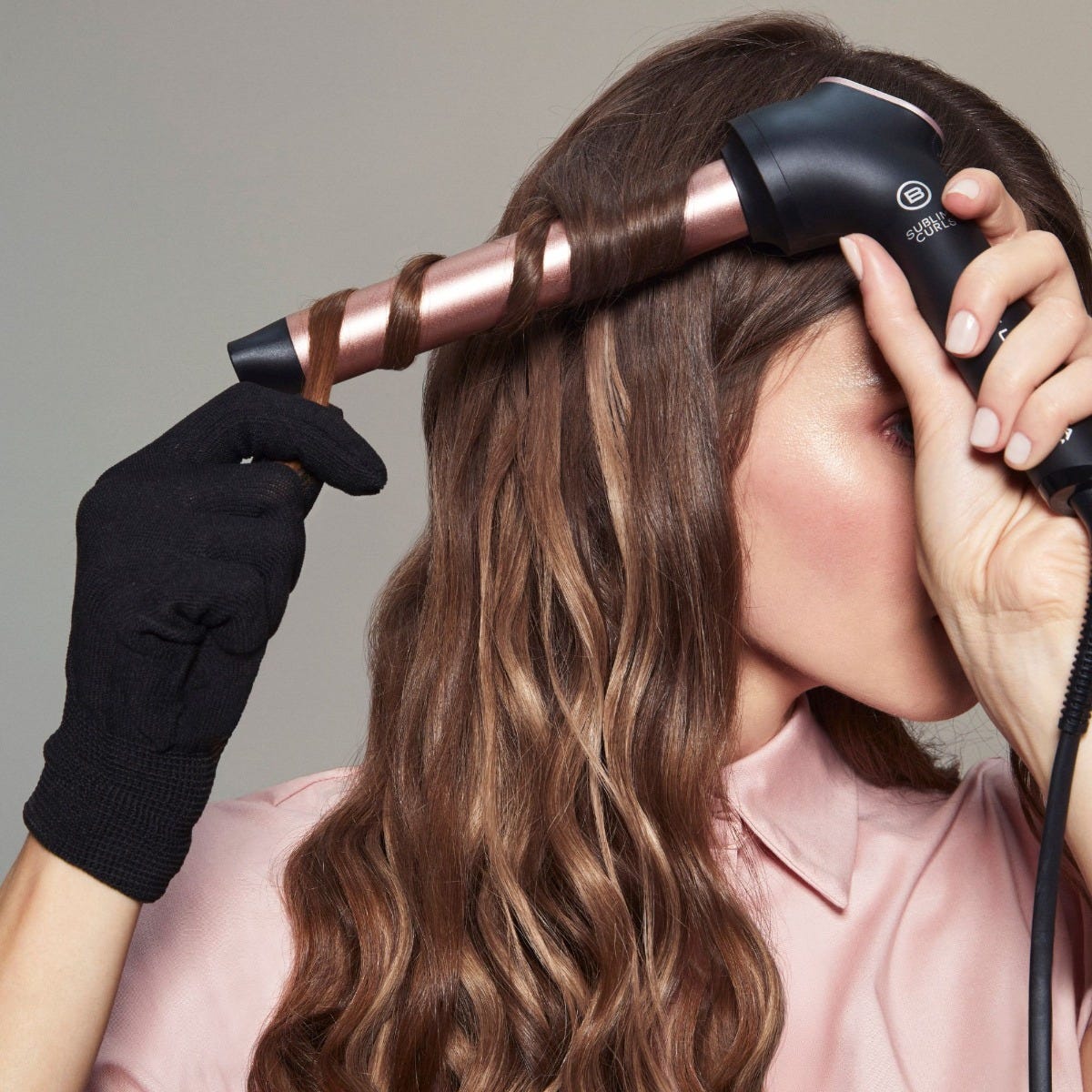 Arricciacapelli a L per ricci morbidi e definiti Sublime Curls
